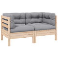 Canapé d'angle de jardin en bois